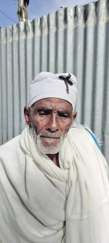 በፋውንዴሽኑ የሚኖር አረጋዊ